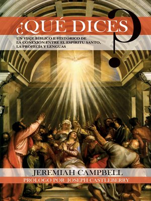 cover image of ¿Qué dices?